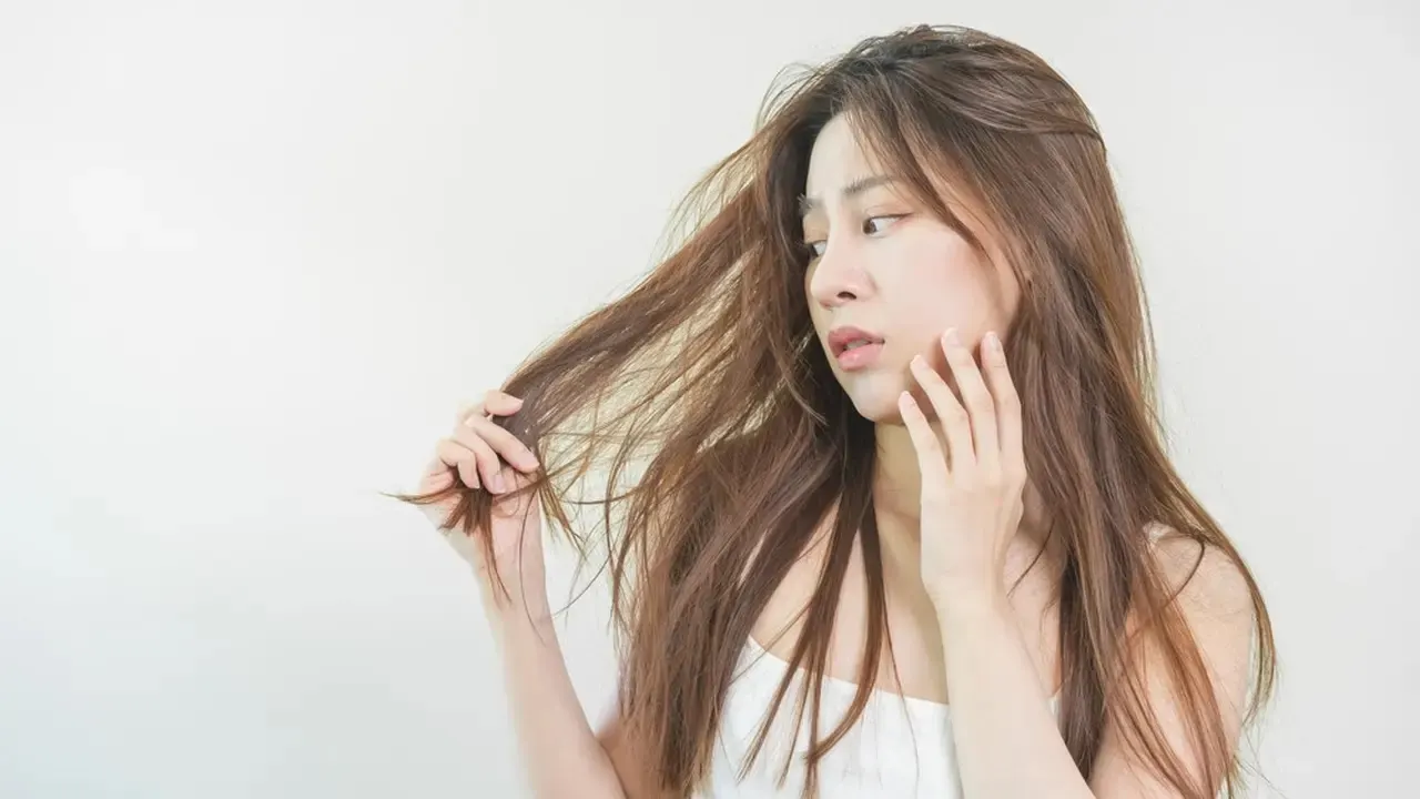 Rambut Pipih dan Kusam