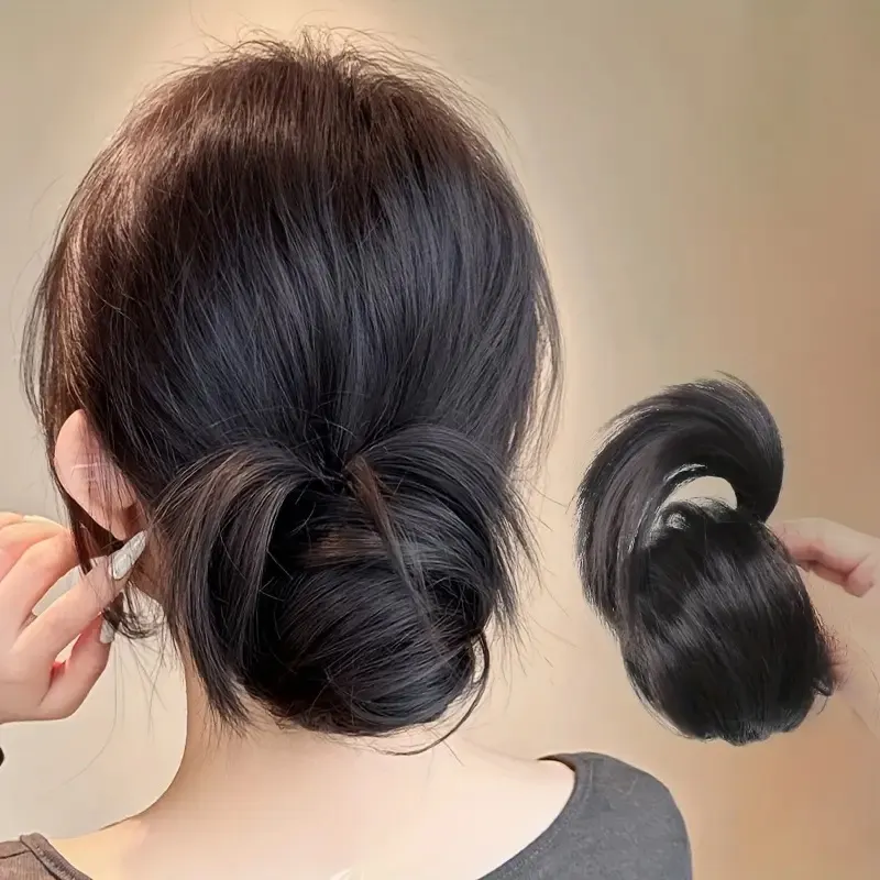 low bun