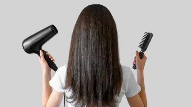 trik mengeringkan rambut